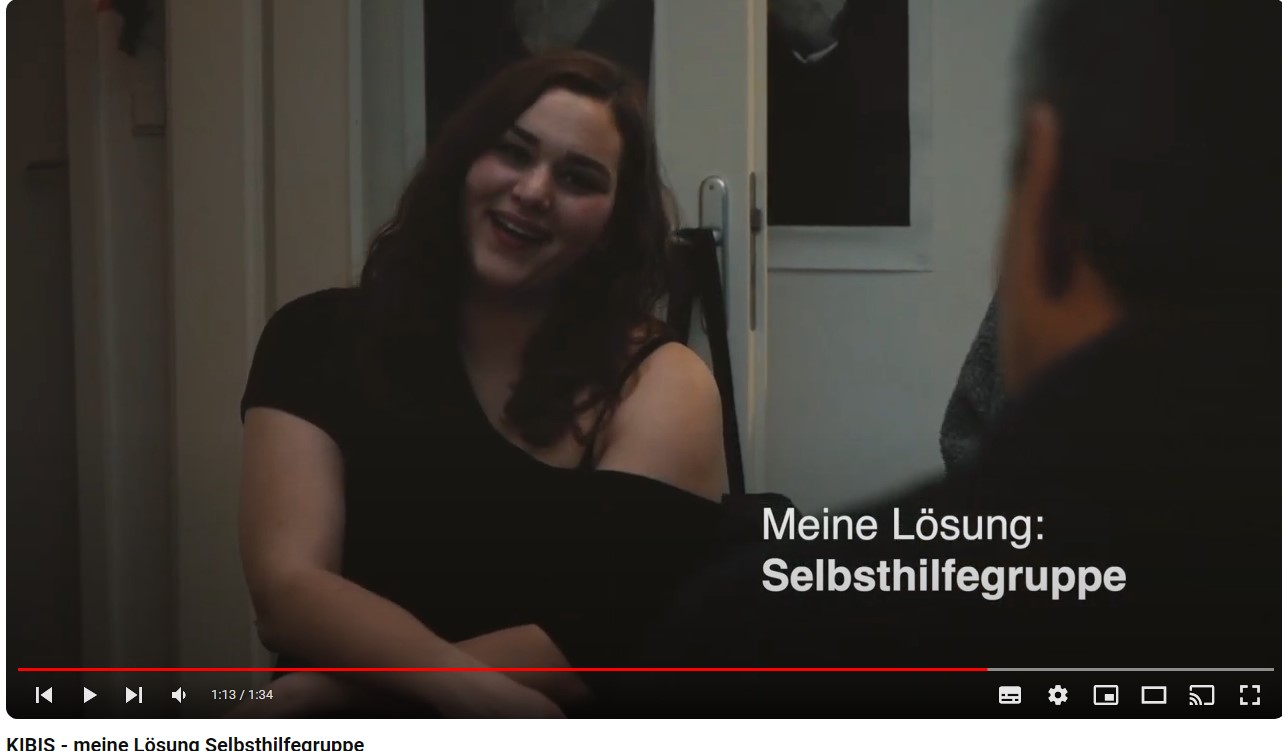 Screenshot/ Bild aus dem Film meine Lösung Selbsthilfegruppe